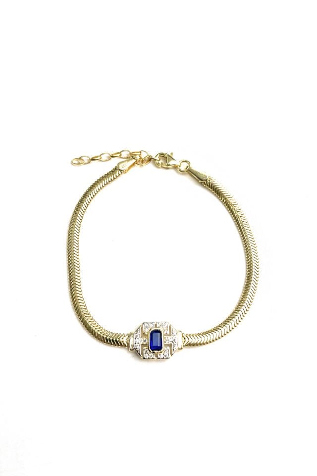 İthal Tasarım Gümüş Bileklik