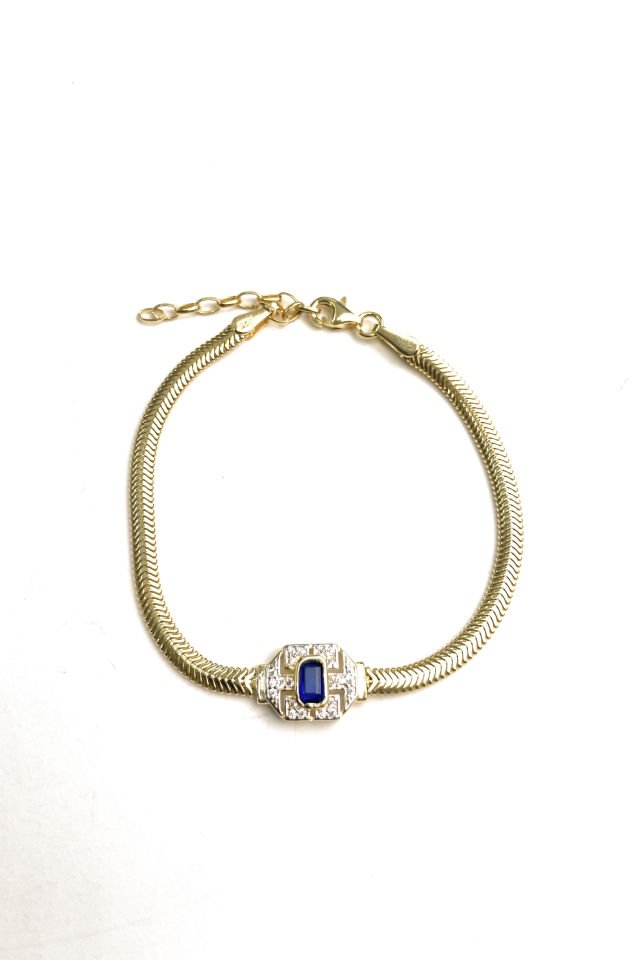 İthal Tasarım Gümüş Bileklik