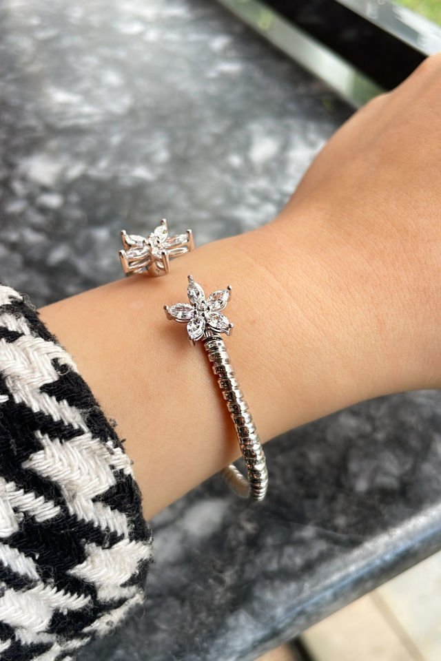 Markiz Tasarım Gümüş Kelepçe