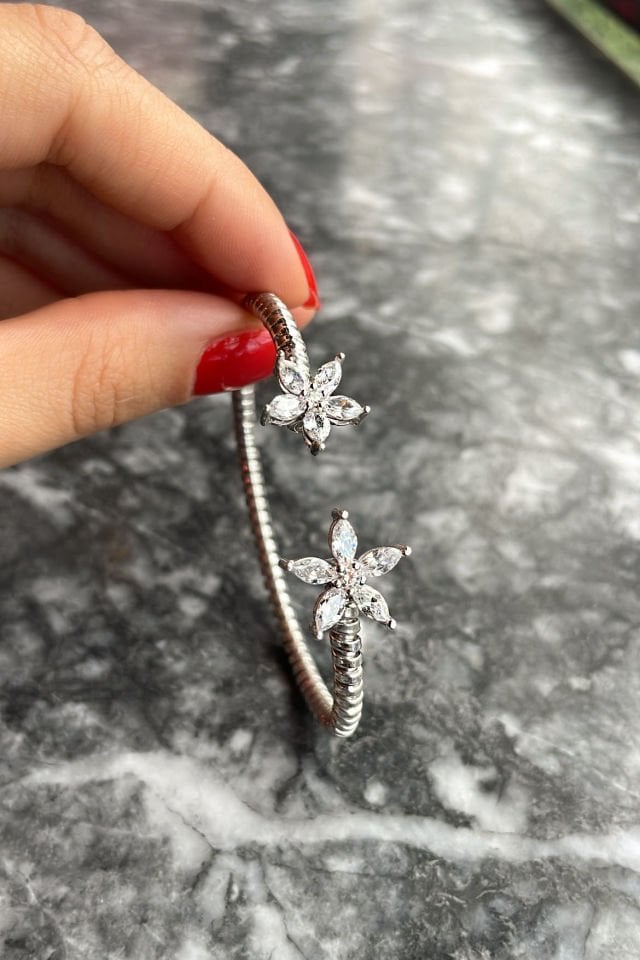 Markiz Tasarım Gümüş Kelepçe