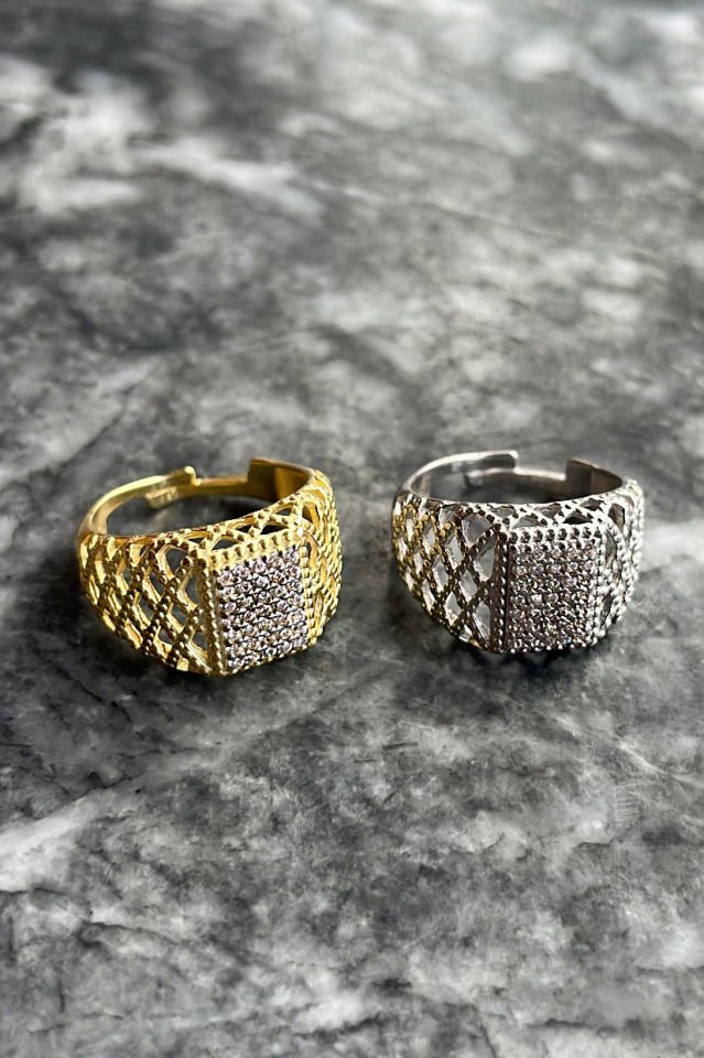 Tasarım Gümüş Yüzük