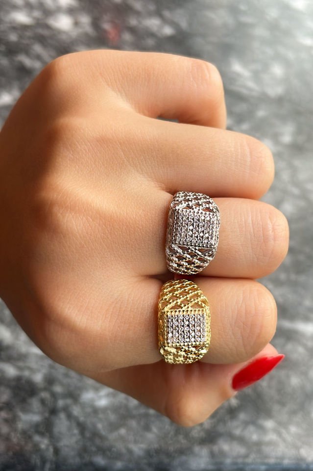 Tasarım Gümüş Yüzük