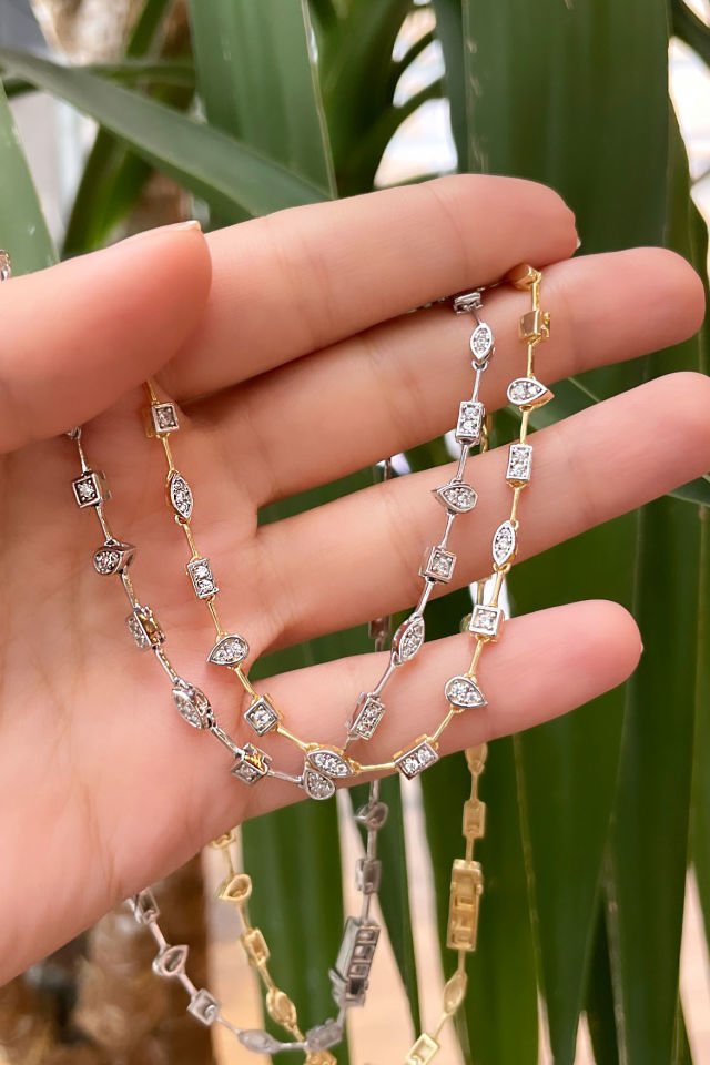 Tasarım Gümüş Kolye