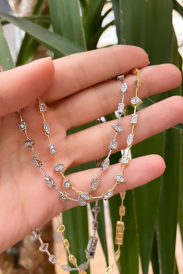 Tasarım Gümüş Kolye