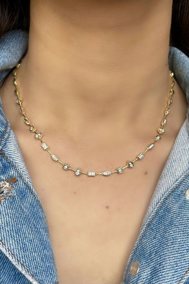 Tasarım Gümüş Kolye