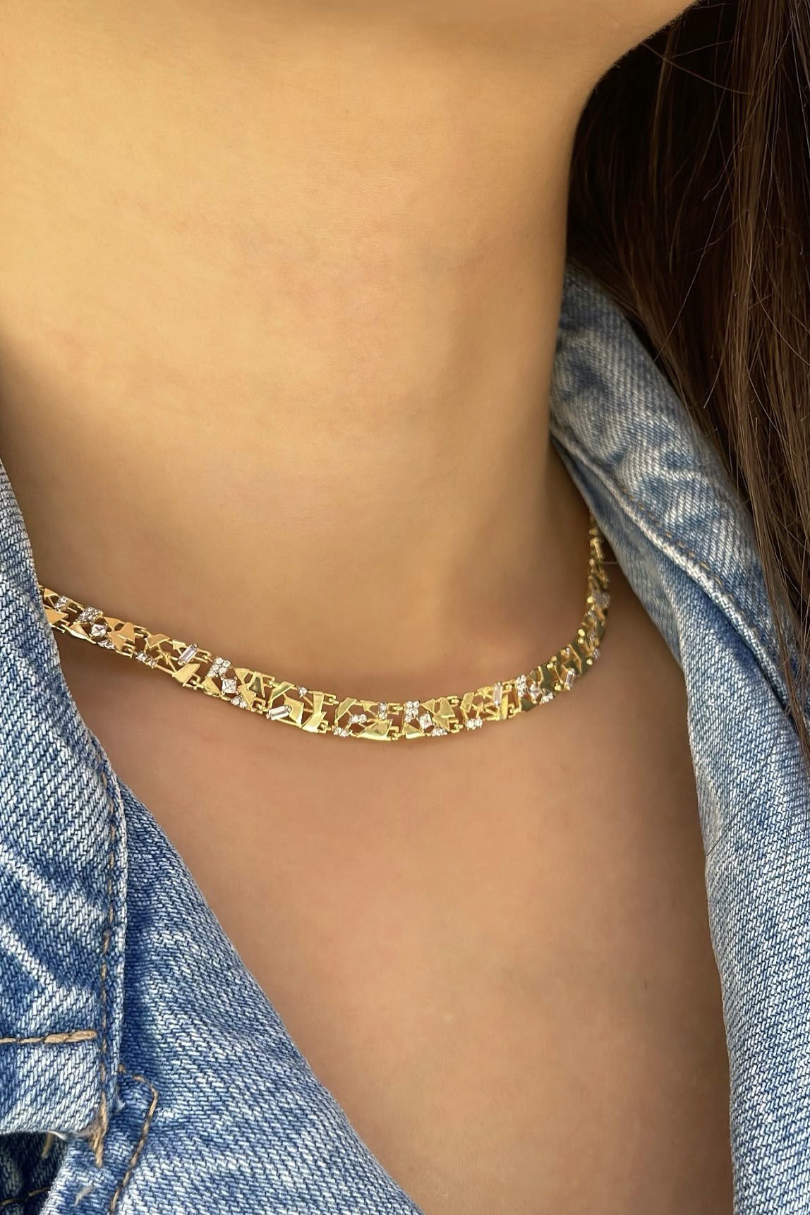 Işıltı  Gümüş Kolye