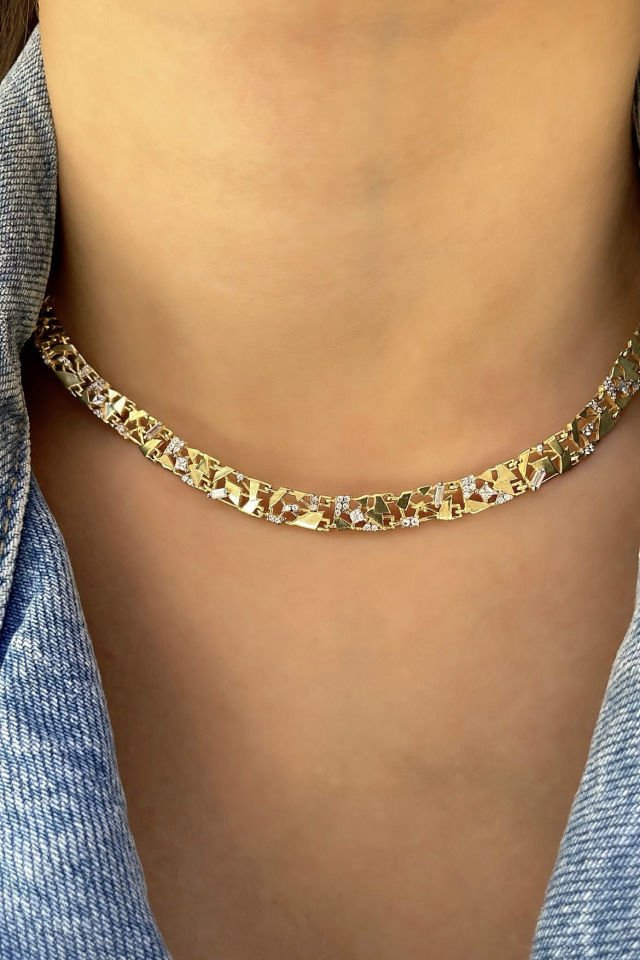 Işıltı  Gümüş Kolye