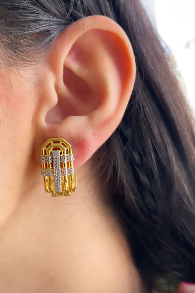 Tasarım Gümüş Küpe