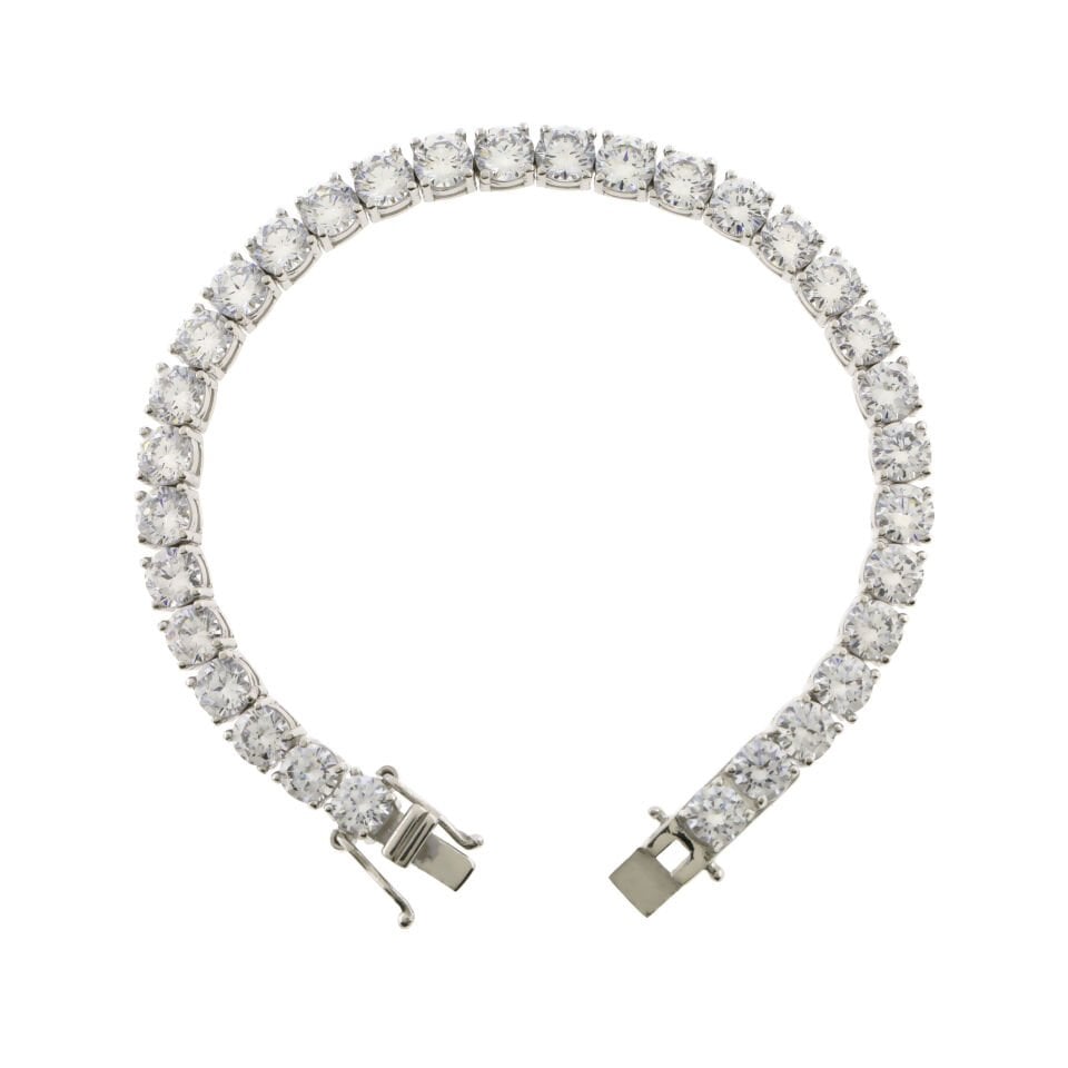 5 mm Su Yolu Gümüş Bileklik