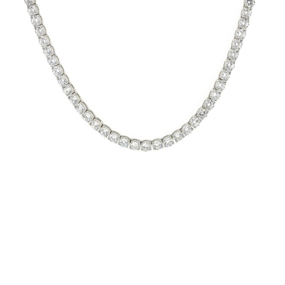 4 mm Su Yolu Gümüş Kolye