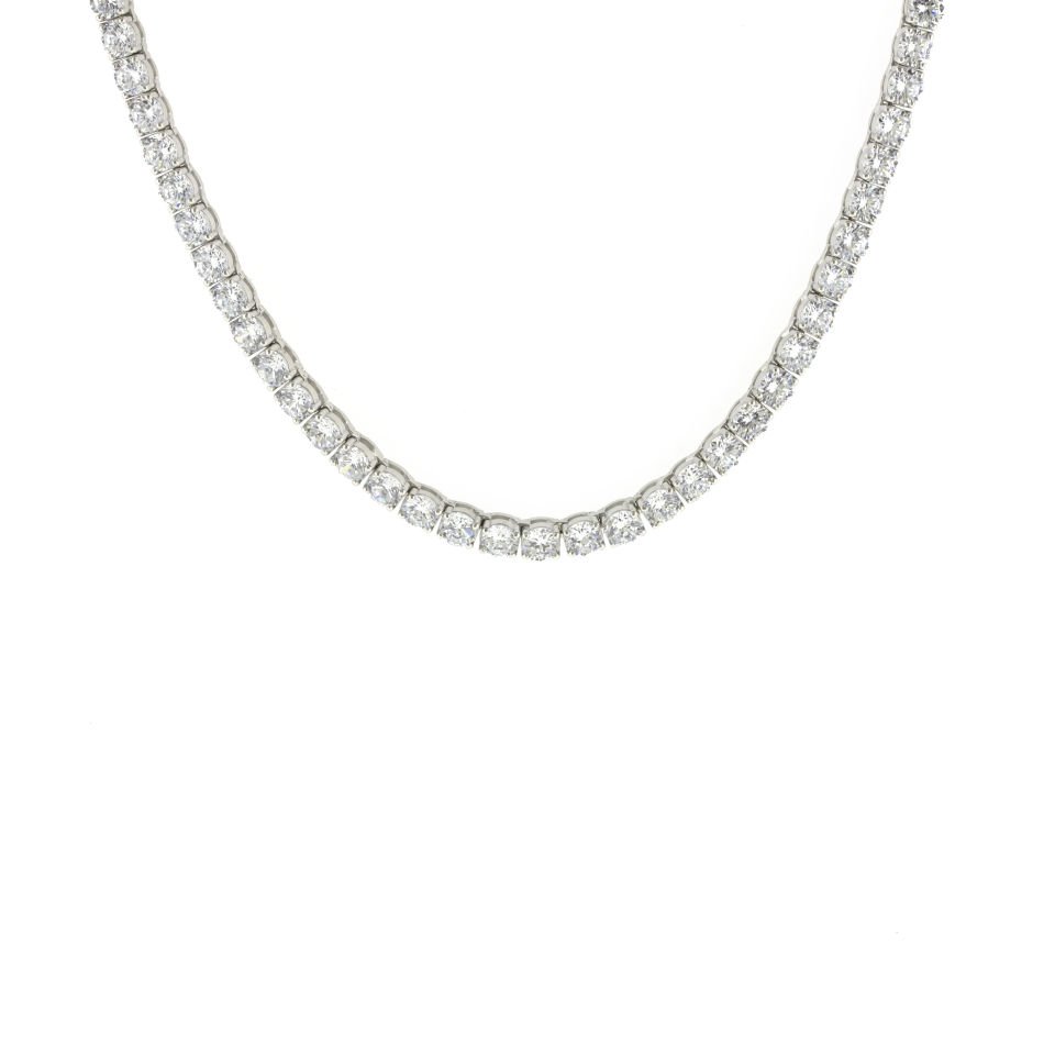 4 mm 45 cm Su Yolu Gümüş Kolye