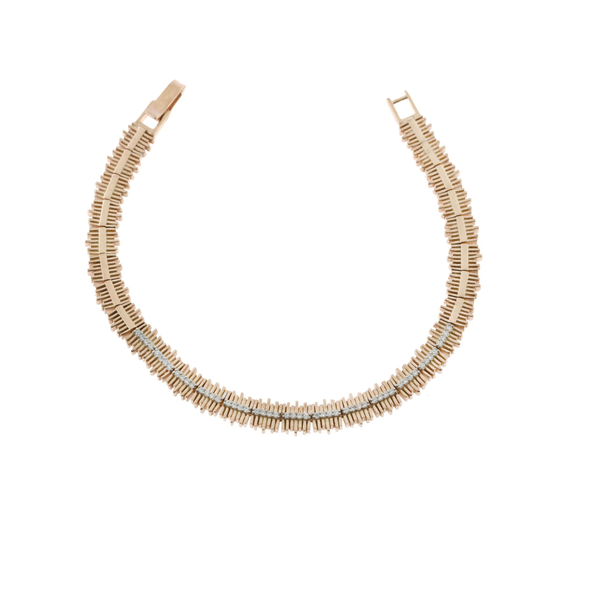 Dikenli Su Yolu Gümüş Bileklik