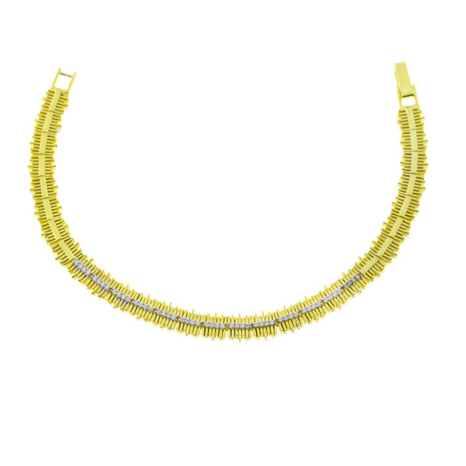 Dikenli Su Yolu Gümüş Bileklik