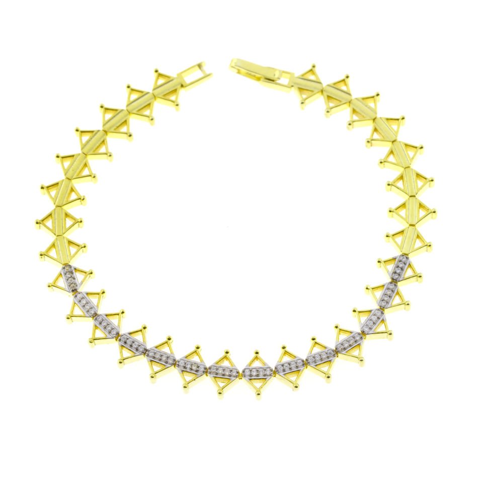 Kriko Model Şans Gümüş Bileklik