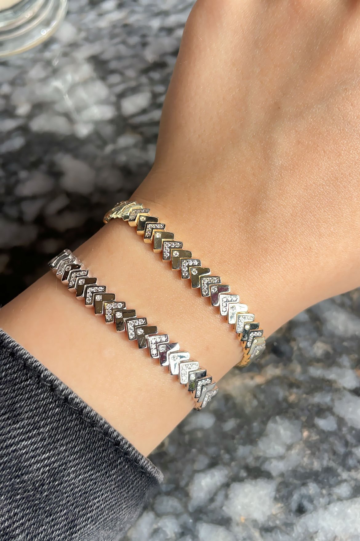 Çavuş Zincir Su Yolu Gümüş Bileklik