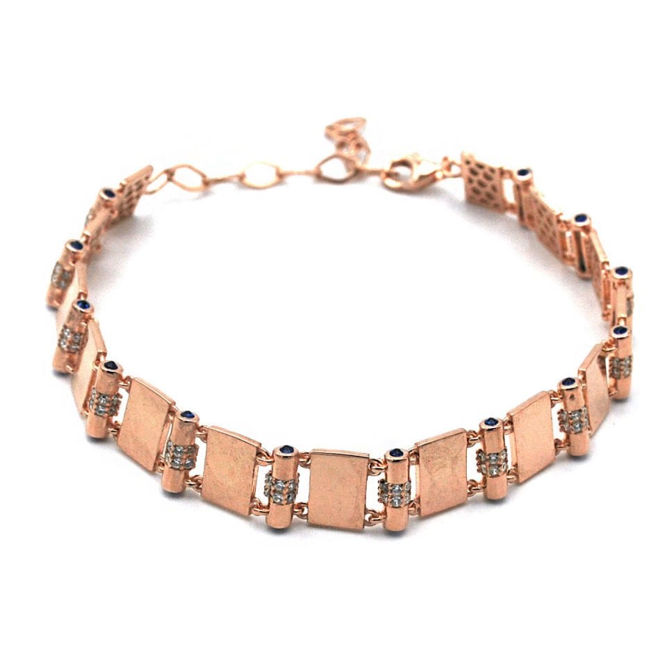 Sade Tasarım Gümüş Bileklik