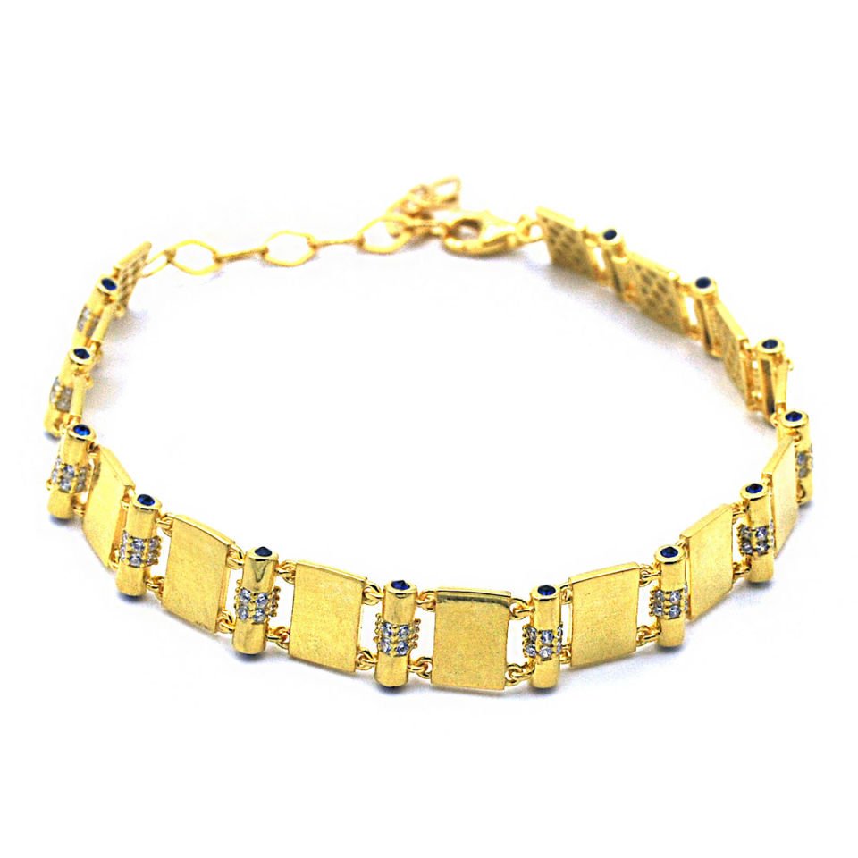 Sade Tasarım Gümüş Bileklik