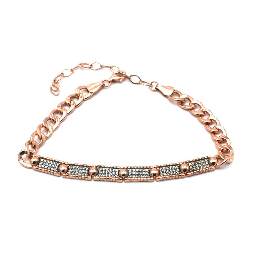 Gurmet Zincir Tasarım Su Yolu Gümüş Bileklik