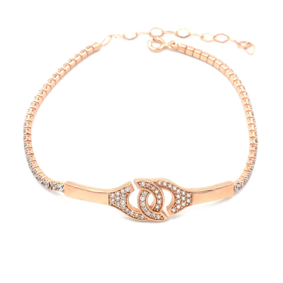 Kelepçe Şans Gümüş Bileklik