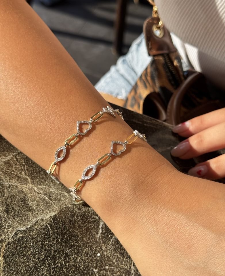 Kalpli Gümüş Bileklik