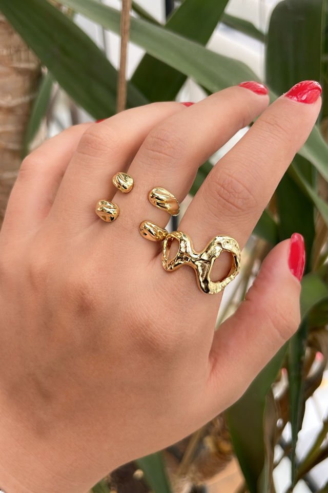 Luna Tasarım Gümüş Yüzük