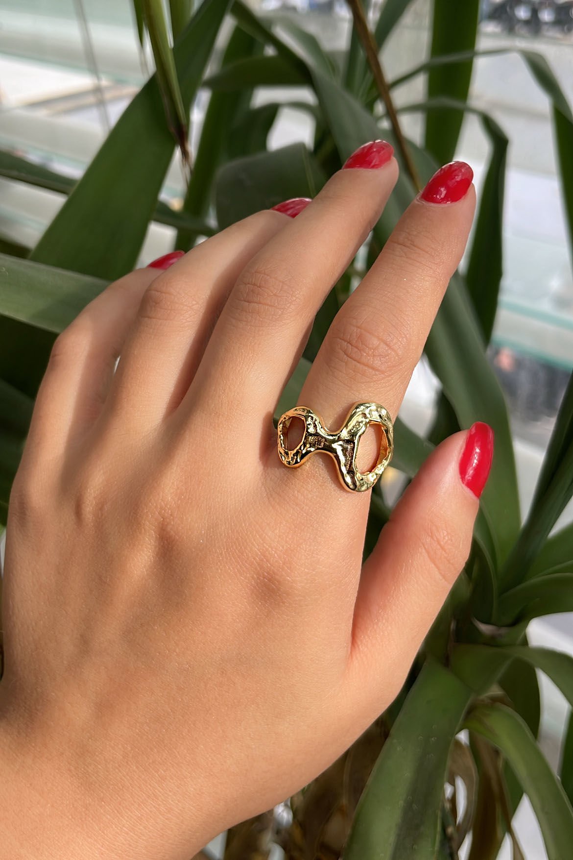 Luna Tasarım Gümüş Yüzük