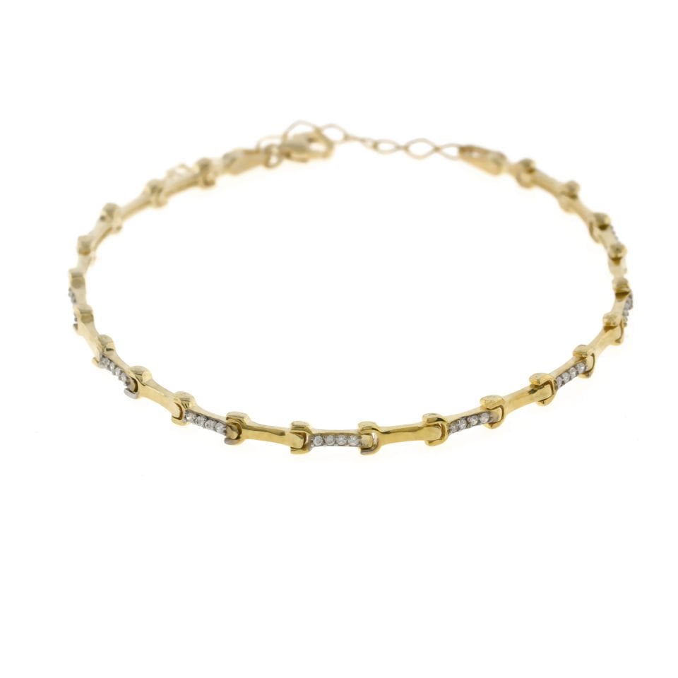 Taşlı Gümüş Halhal