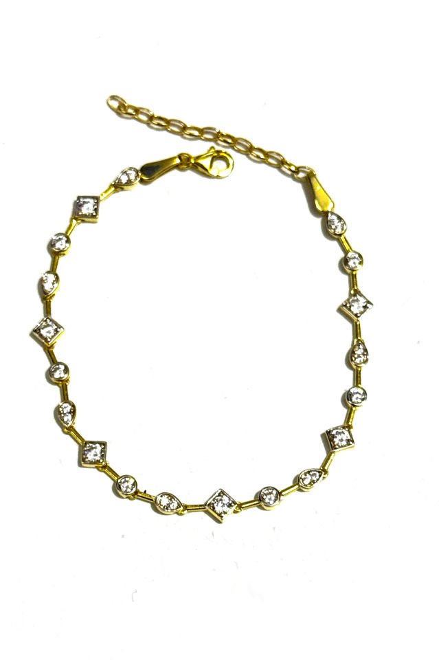 Geovibe Tasarım Gümüş Bileklik