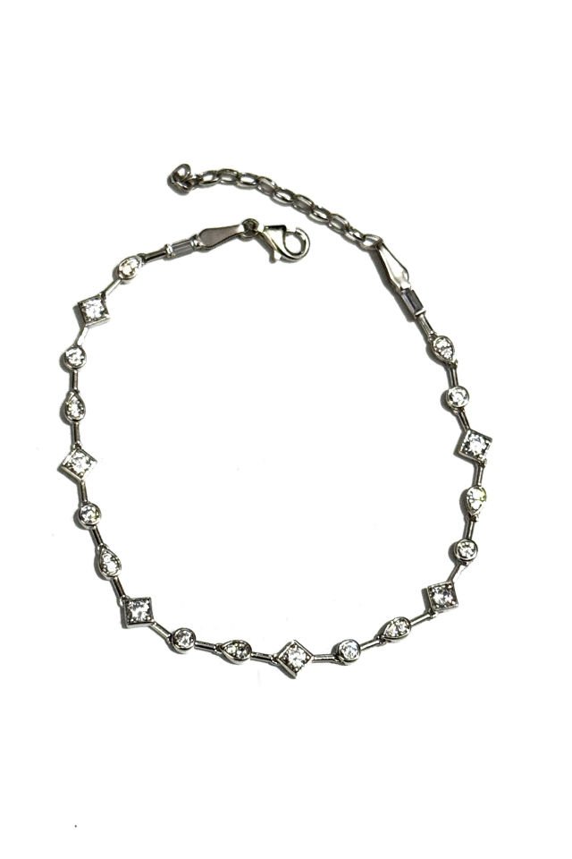 Geovibe Tasarım Gümüş Bileklik