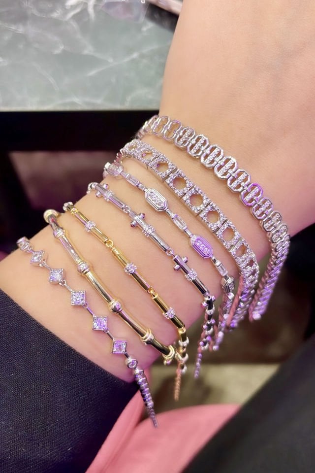 Orlena Gümüş Bileklik