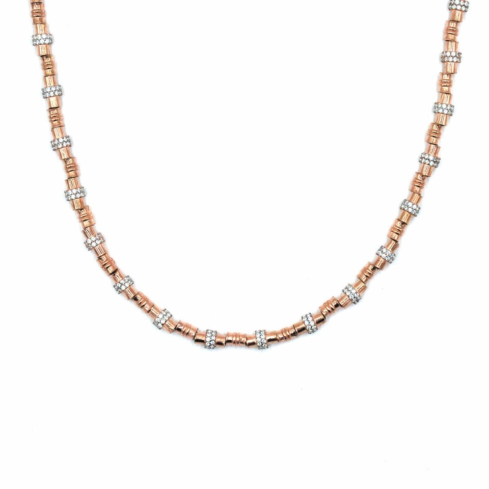 Gothic Tasarım Gümüş Kolye