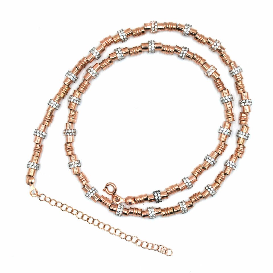 Gothic Tasarım Gümüş Kolye