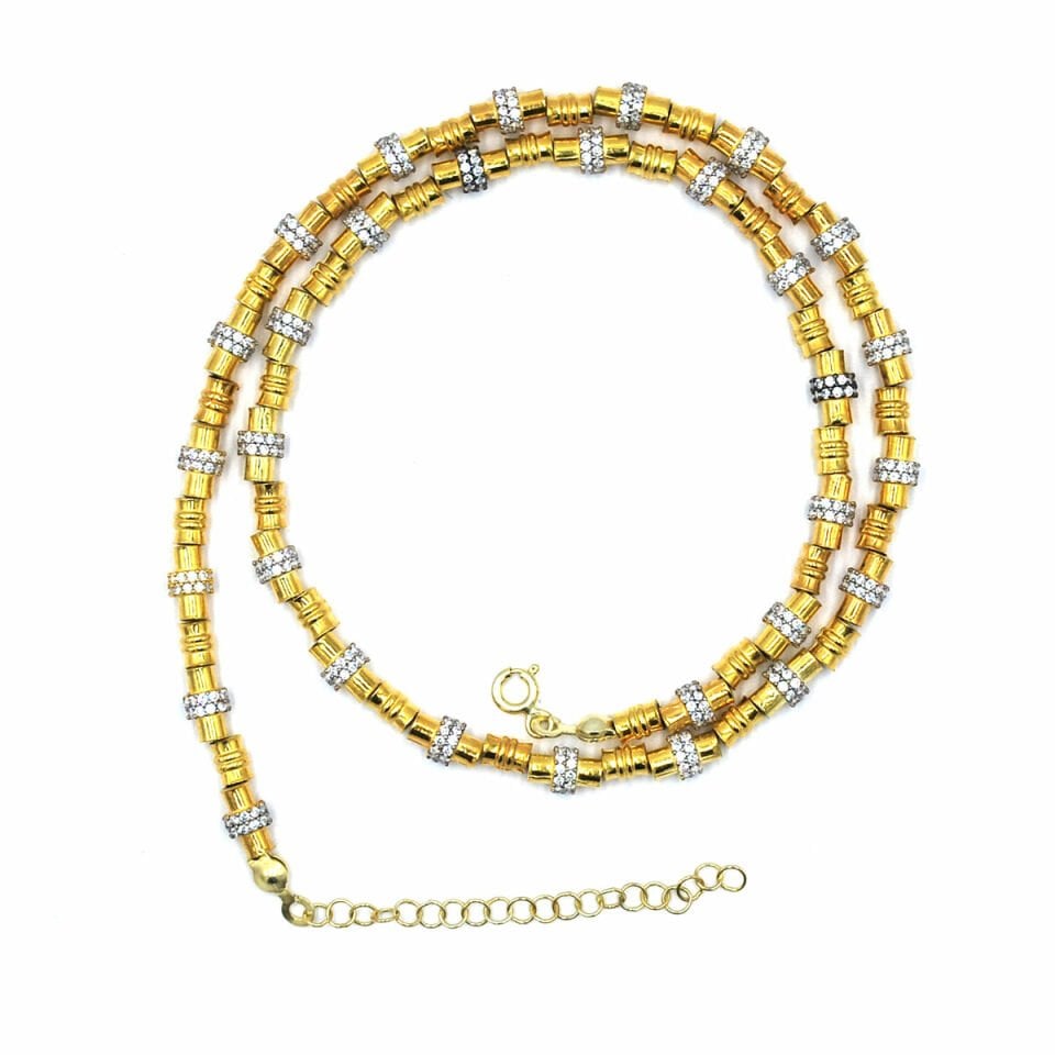 Gothic Tasarım Gümüş Kolye