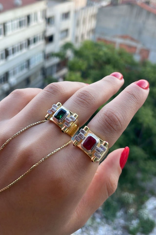 Valar Tasarım Gümüş Yüzük