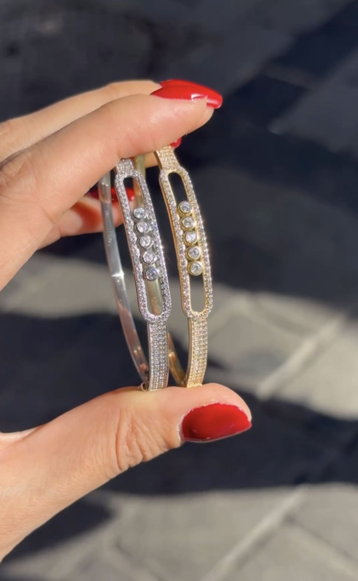 Mess İthal Gümüş Kelepçe