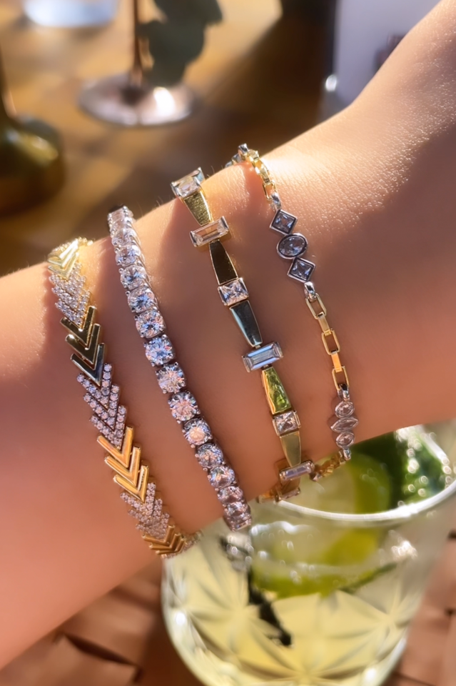 Helena Tasarım Gümüş Bieleklik