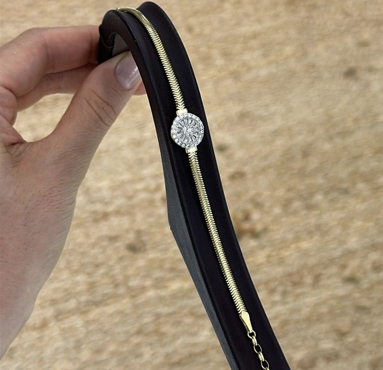 Tasarım gümüş bileklik