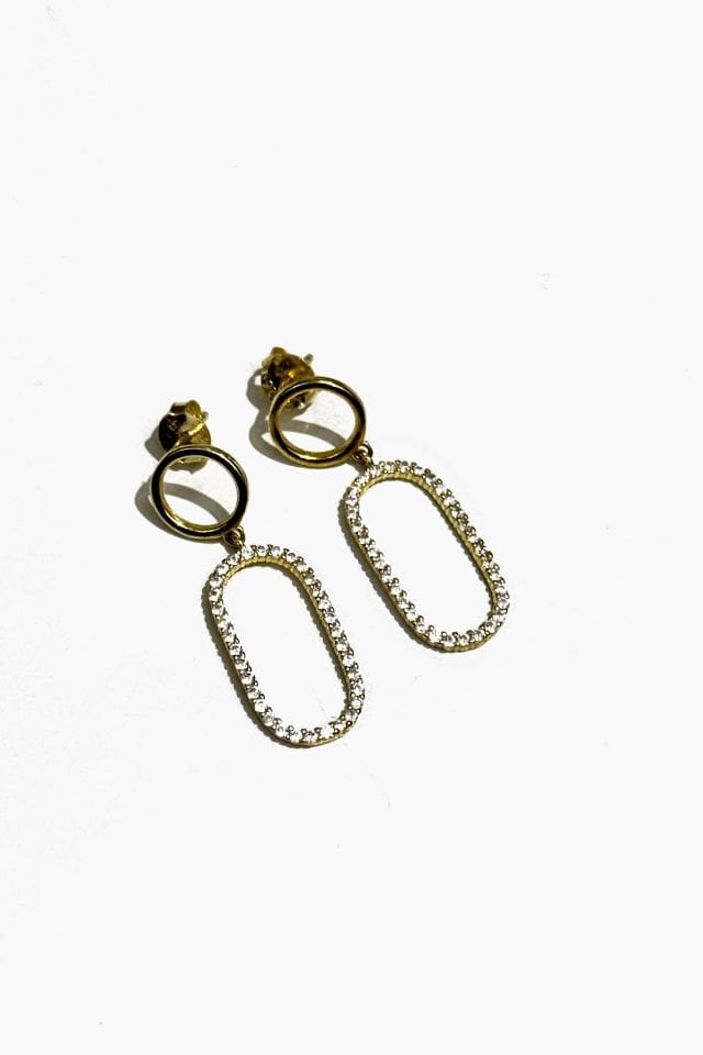 İthal Gümüş Küpe