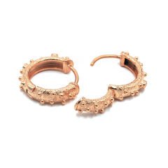 Meteor Tasarım Gümüş Küpe