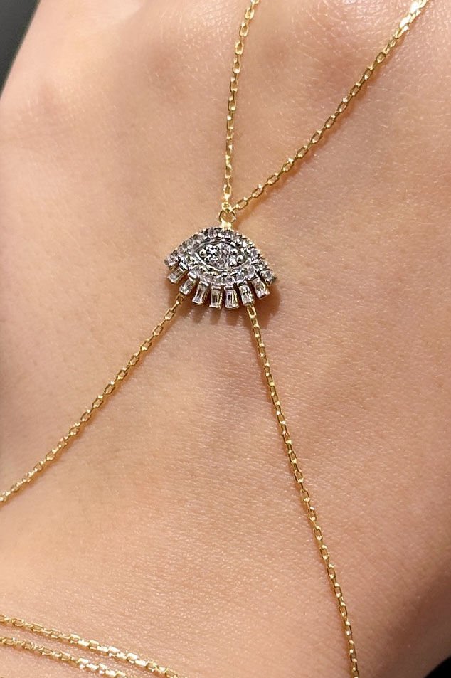 Eye Taşlı Gümüş Şahmeran