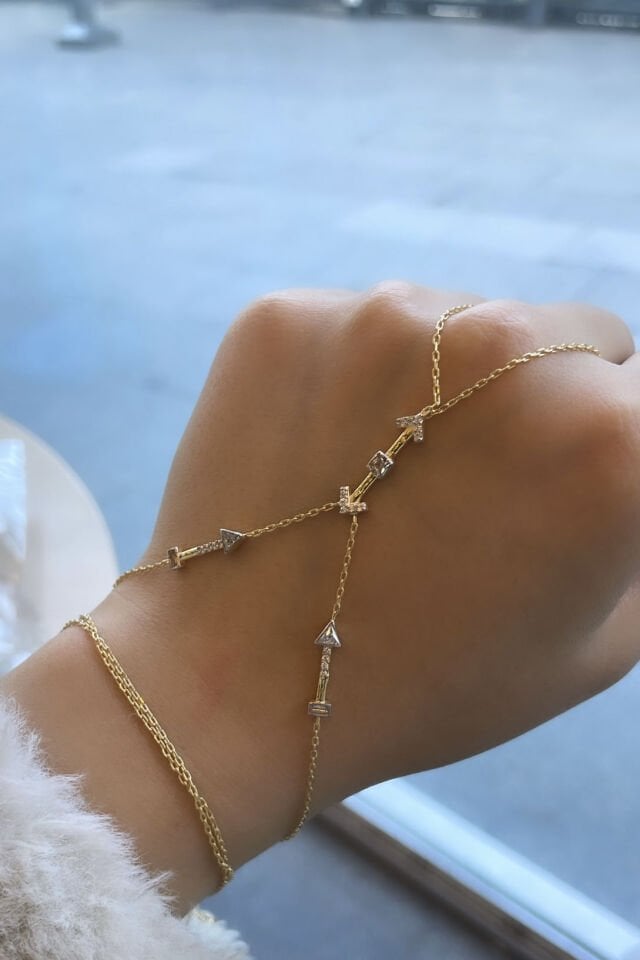 Ok Sembol Gümüş Şahmeran