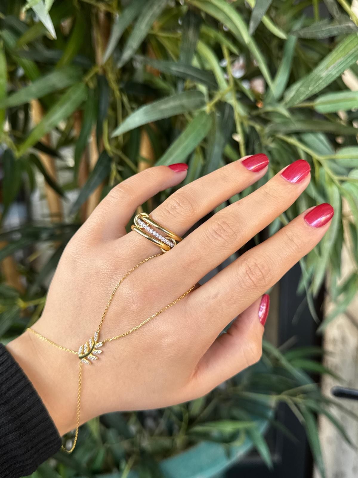 Üçlü Gümüş Yüzük