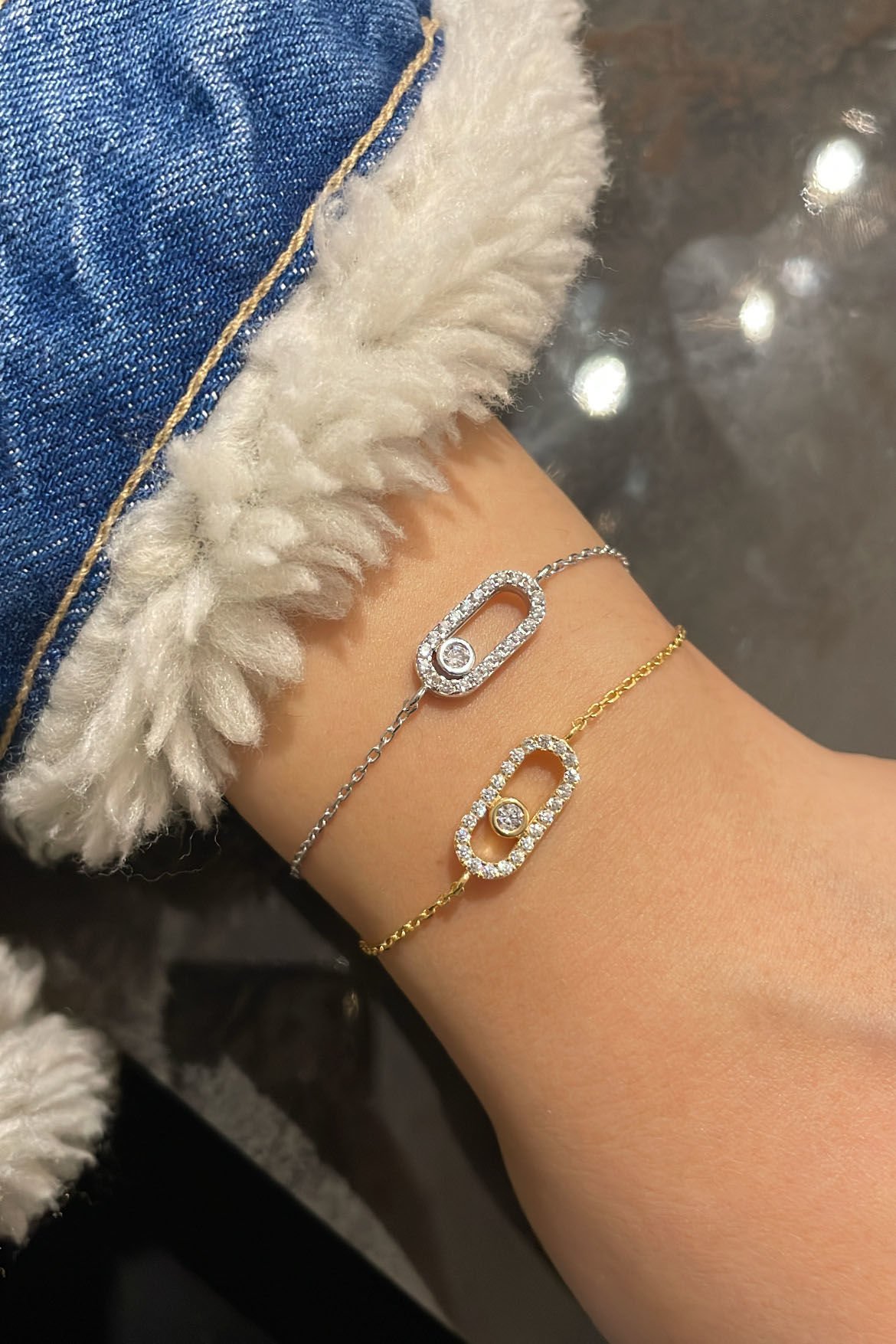 Mess Gümüş Bileklik