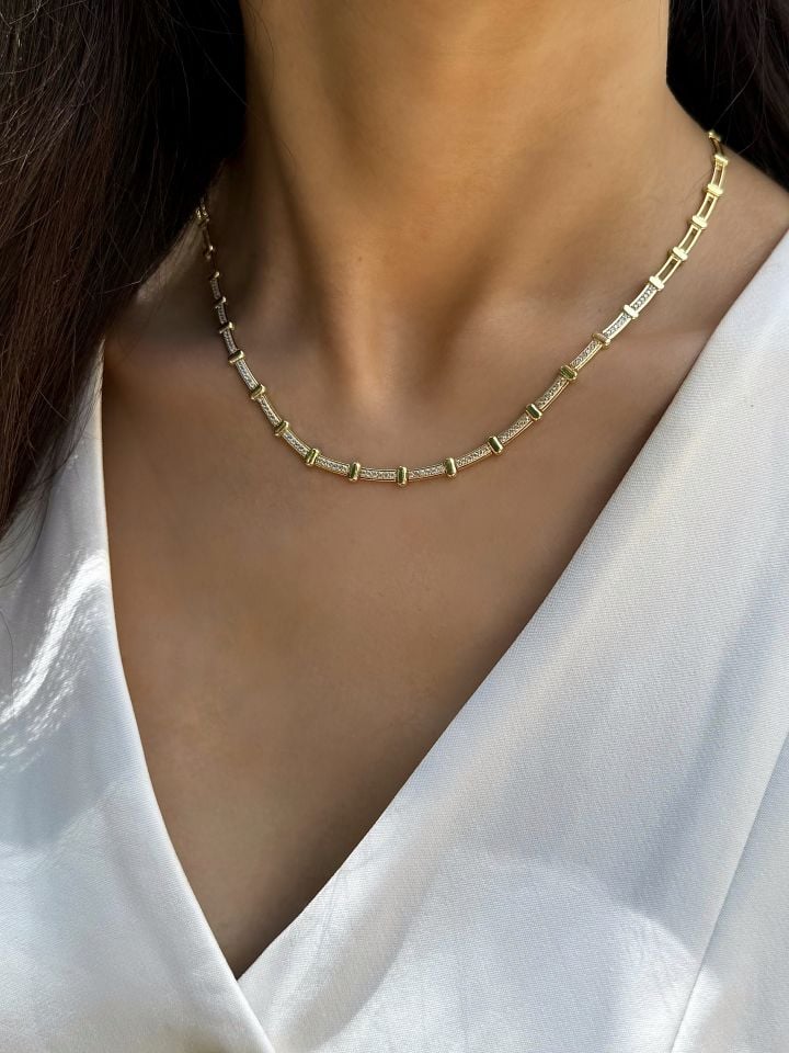 Tasarım Gümüş Kolye