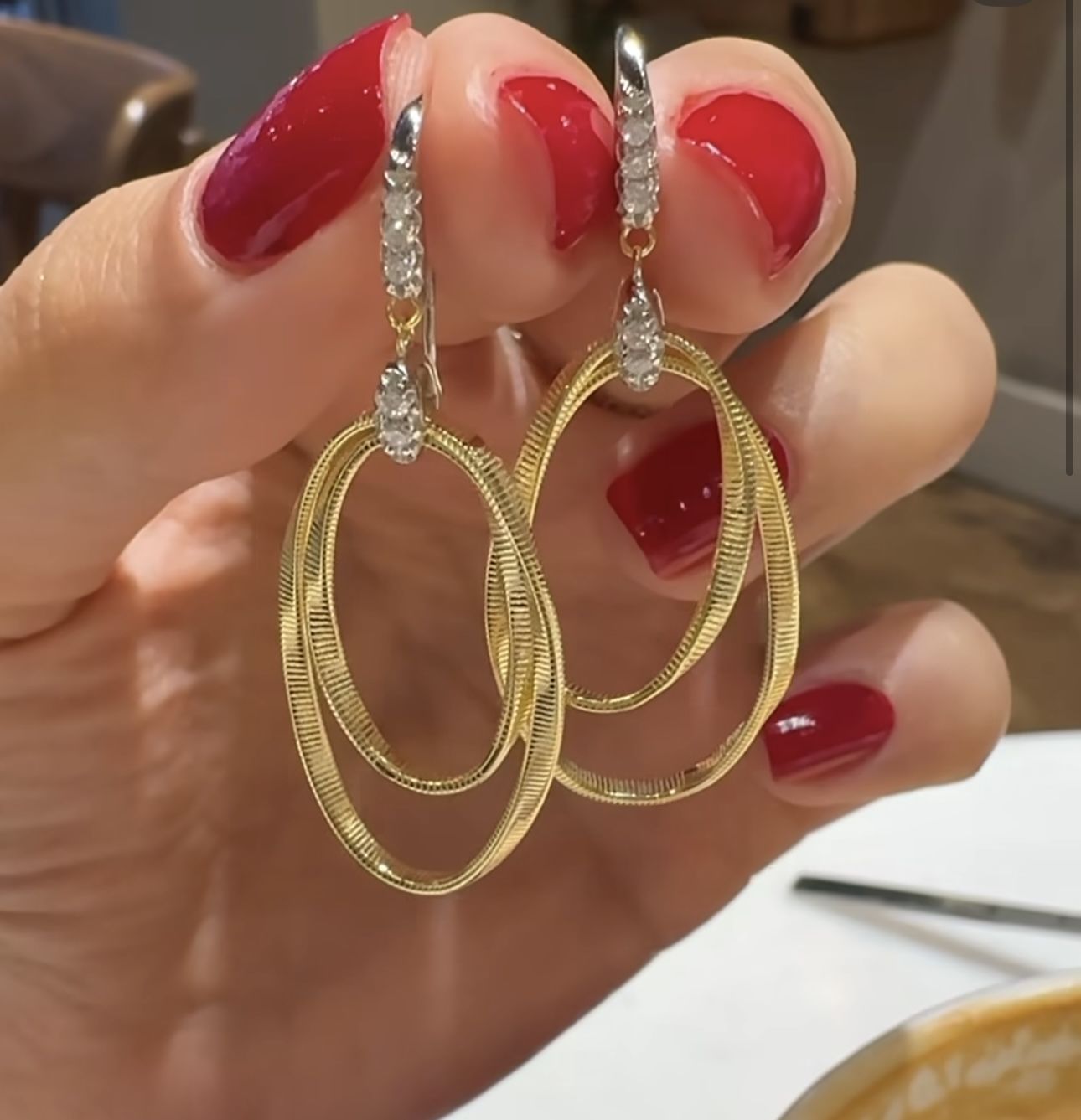 Tasarım İthal Küpe